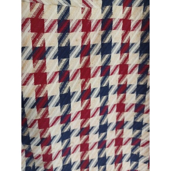 Ted Lapidus Paris Vintage Haute Couture 1970 Houndstooth Women Blazer Jacket M - Picture 4 of 16